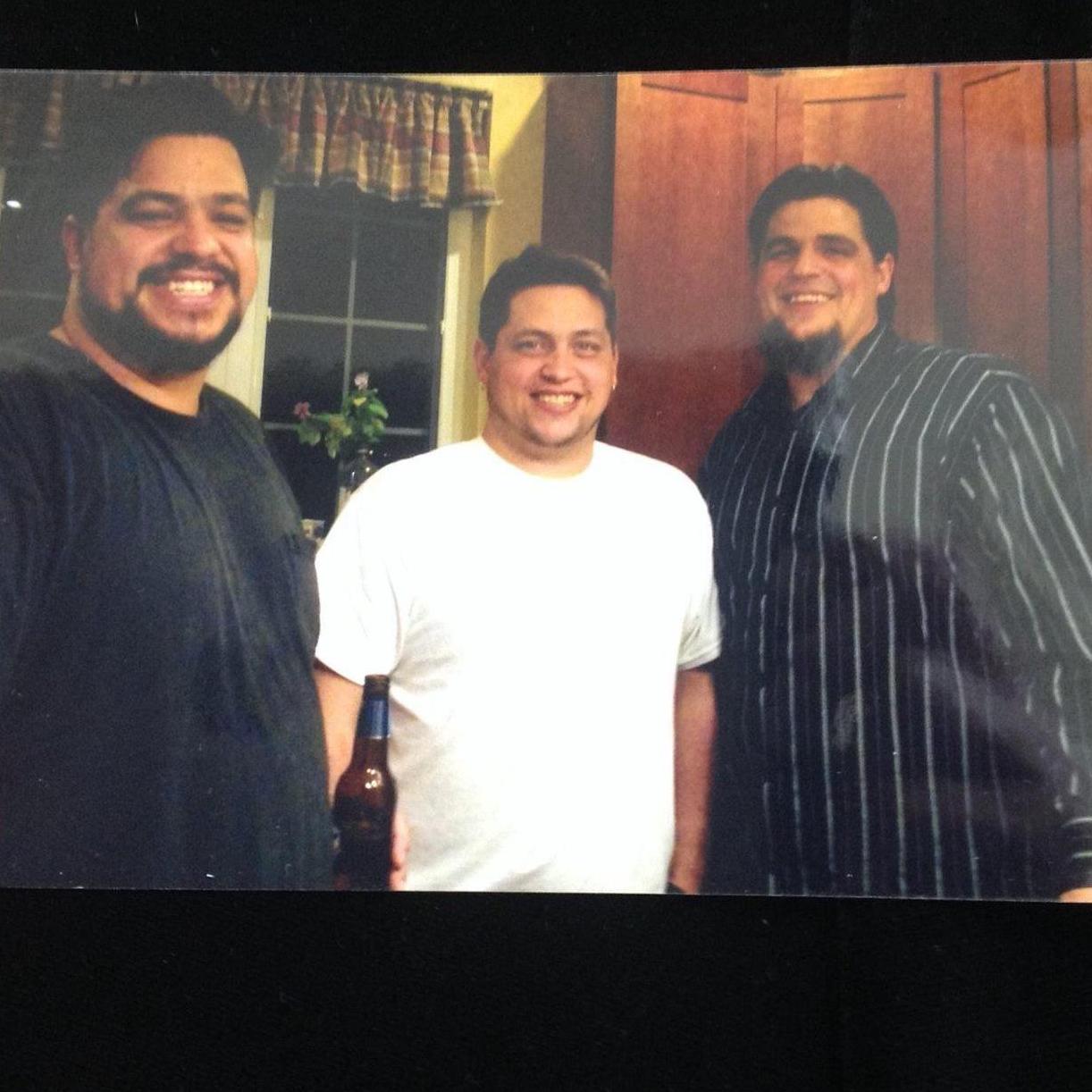 The handsome Megella men.