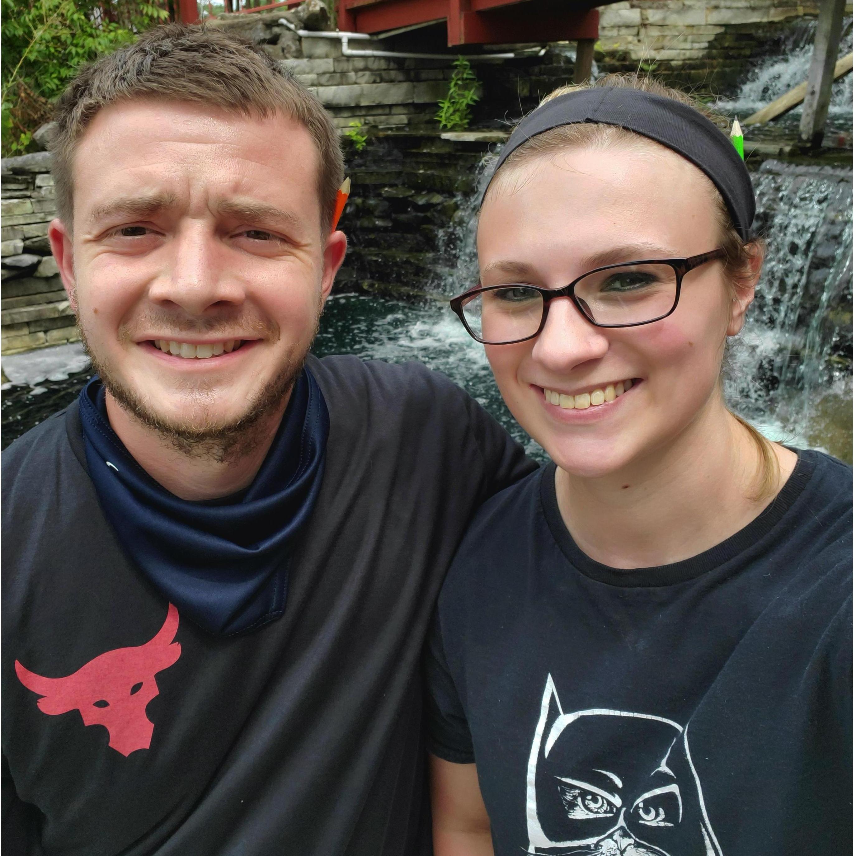 Mini golf fun.