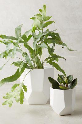 Cut Ceramic Planter - Large