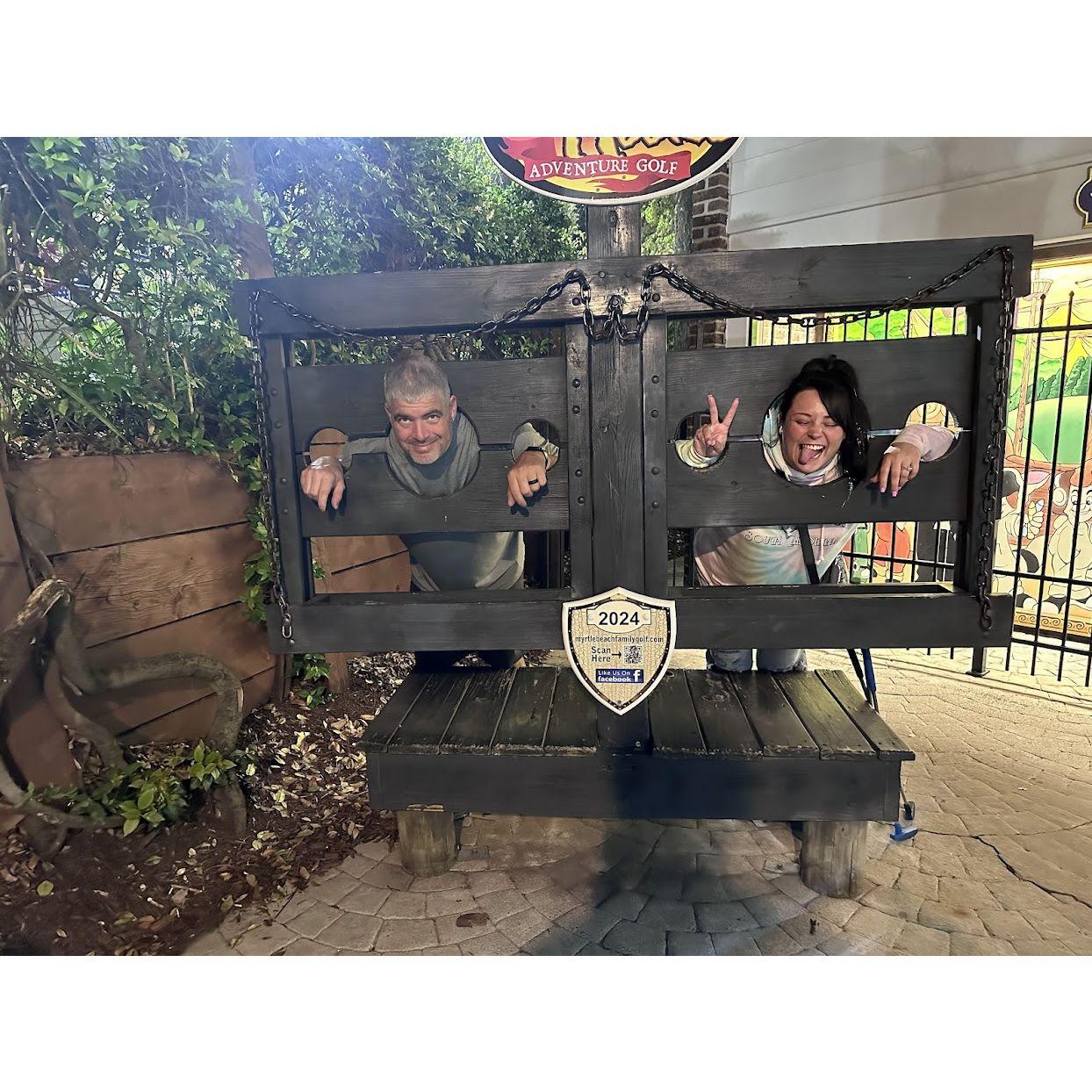 'Til death do us part! Mini Golf in S.C.