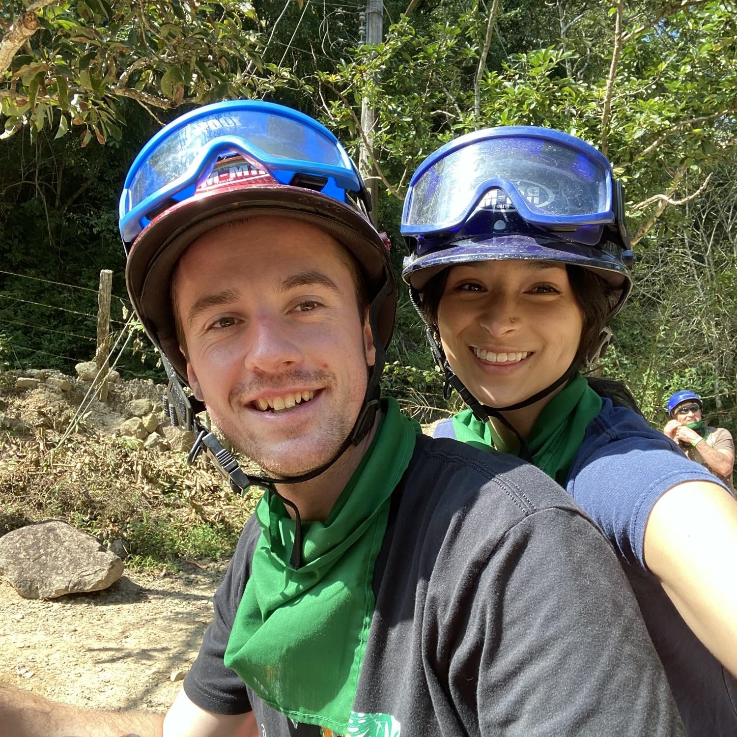 Riding quads in Puerto Vallarta, an activity right up our alley! Brodies first time in Mexico!