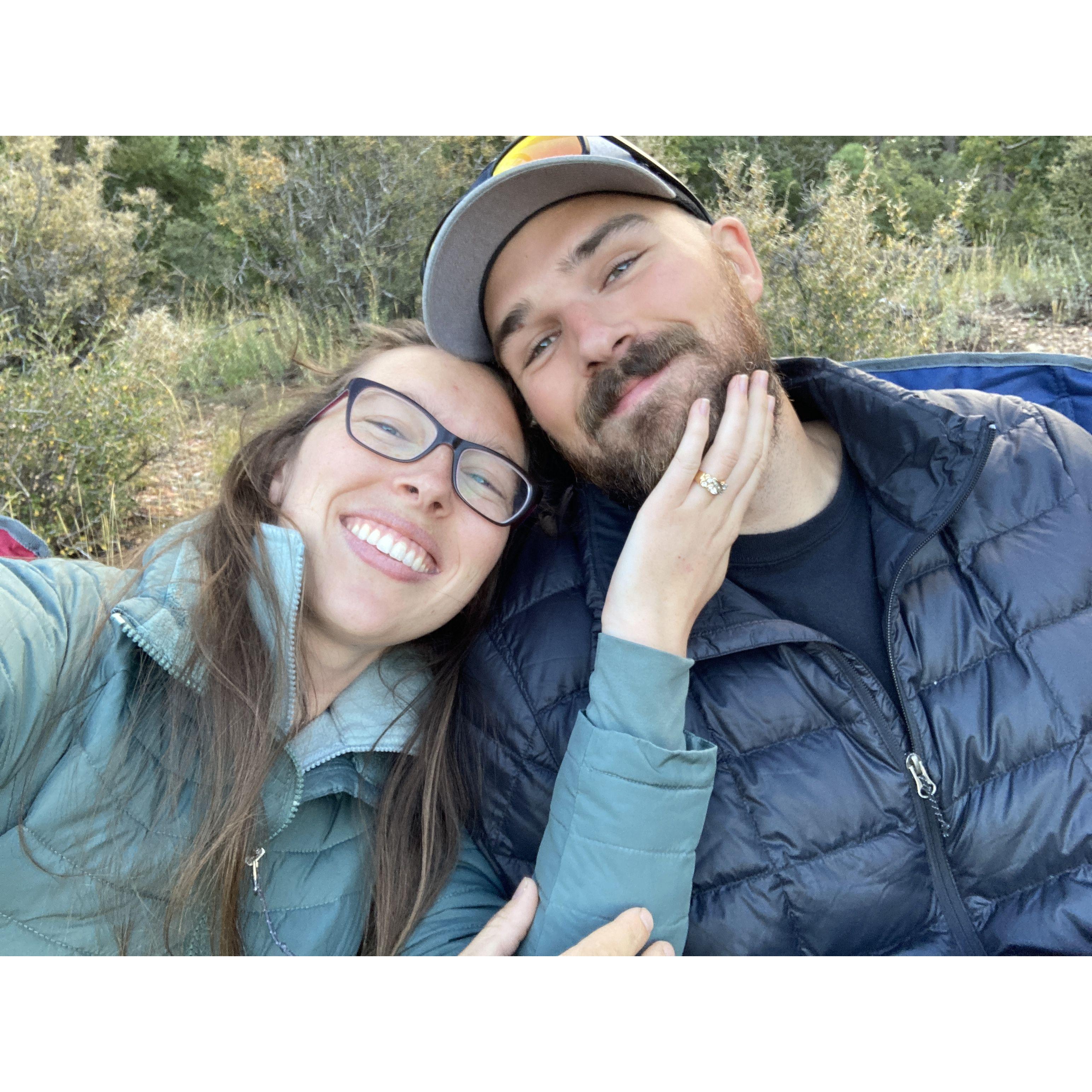 She said yes!