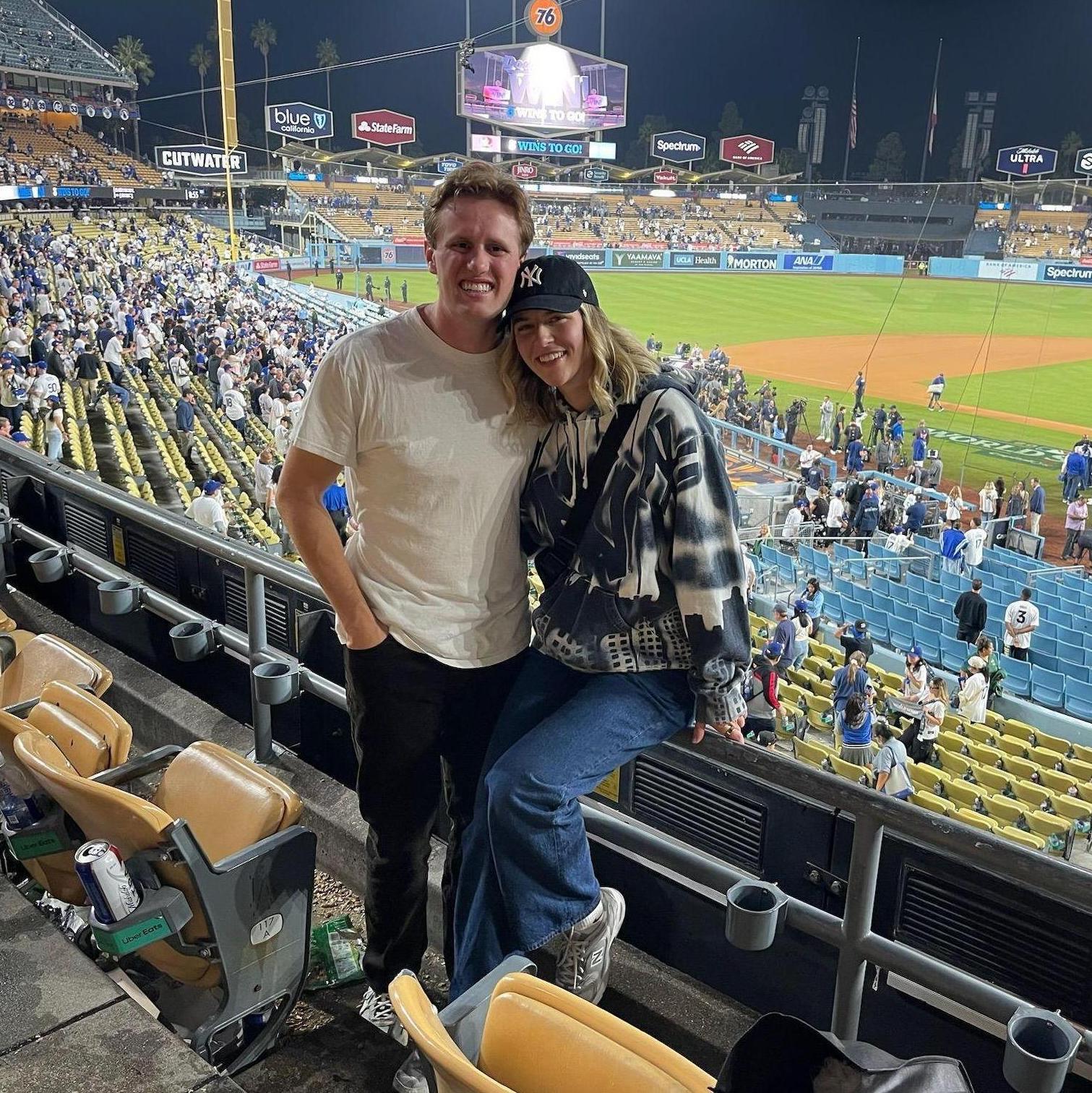 First World Series Game!