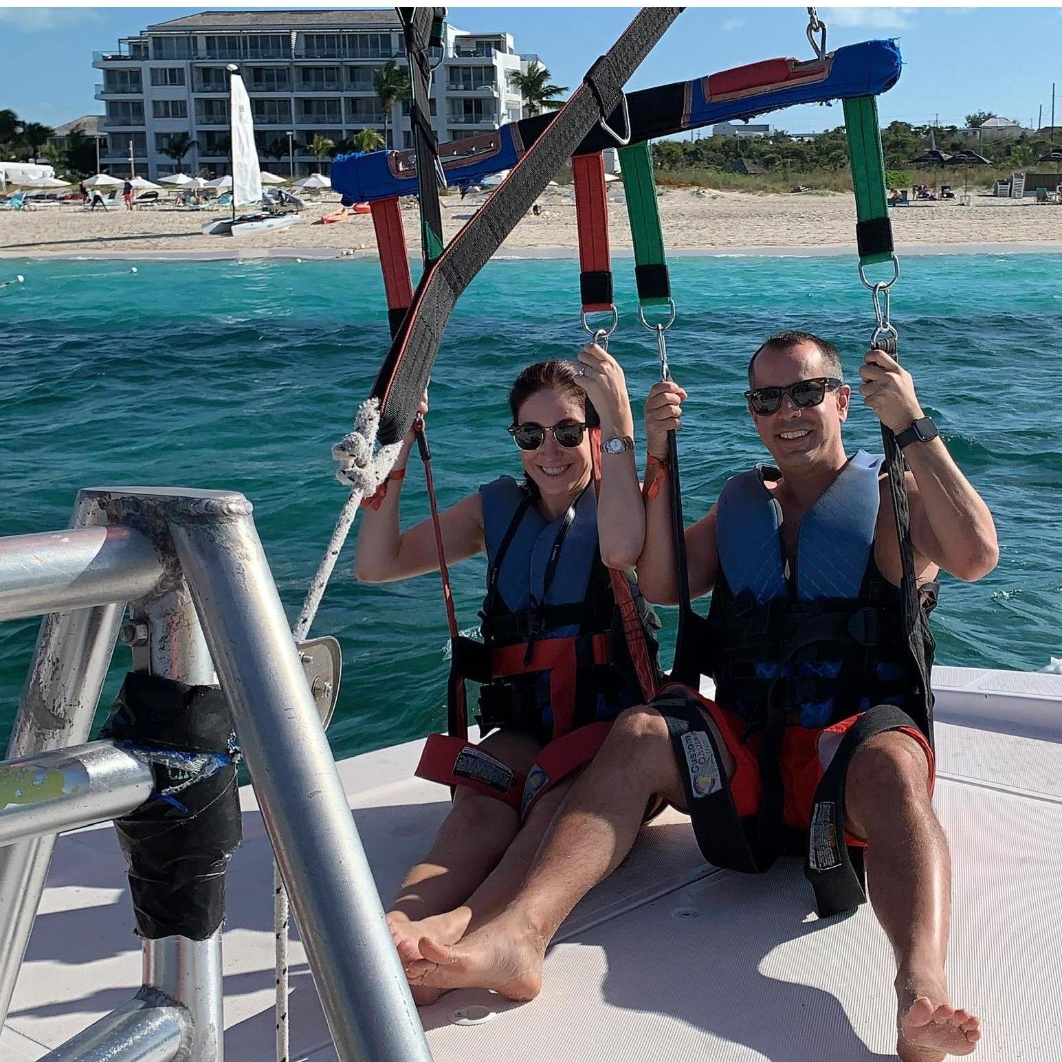 Parasailing in Turks & Caicos