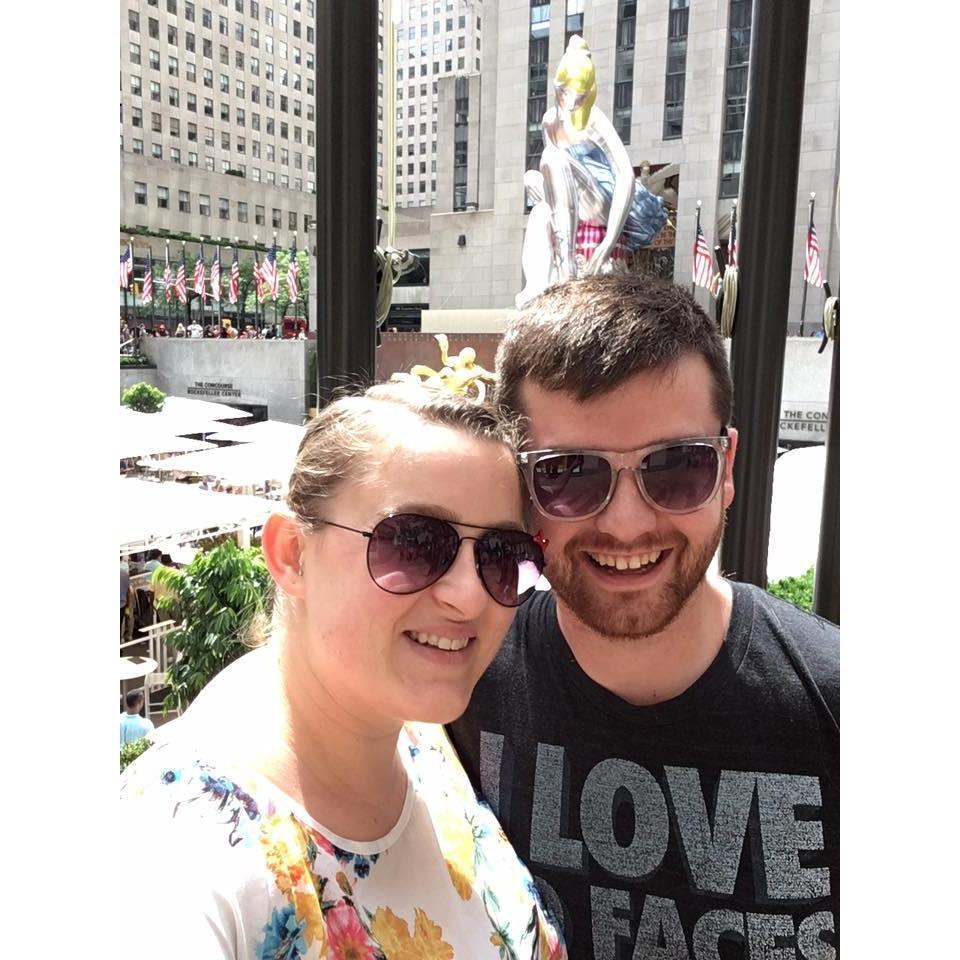 Rockerfeller Center, NYC, May 2017. This was taken the day after we found our first apartment in the city!