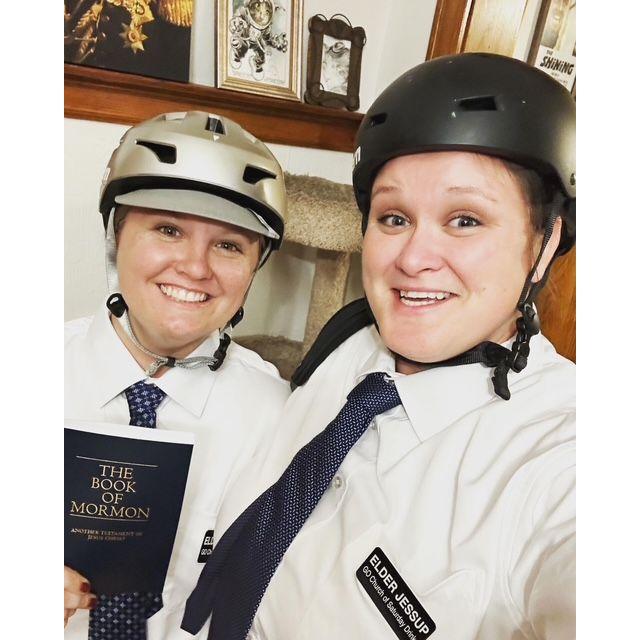 Mormon Missionaries 2023 (Night 1) This is also the day after we got engaged!