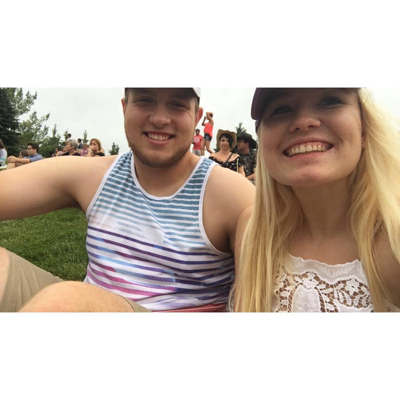 Our first concert together
The Detroit Hoedown