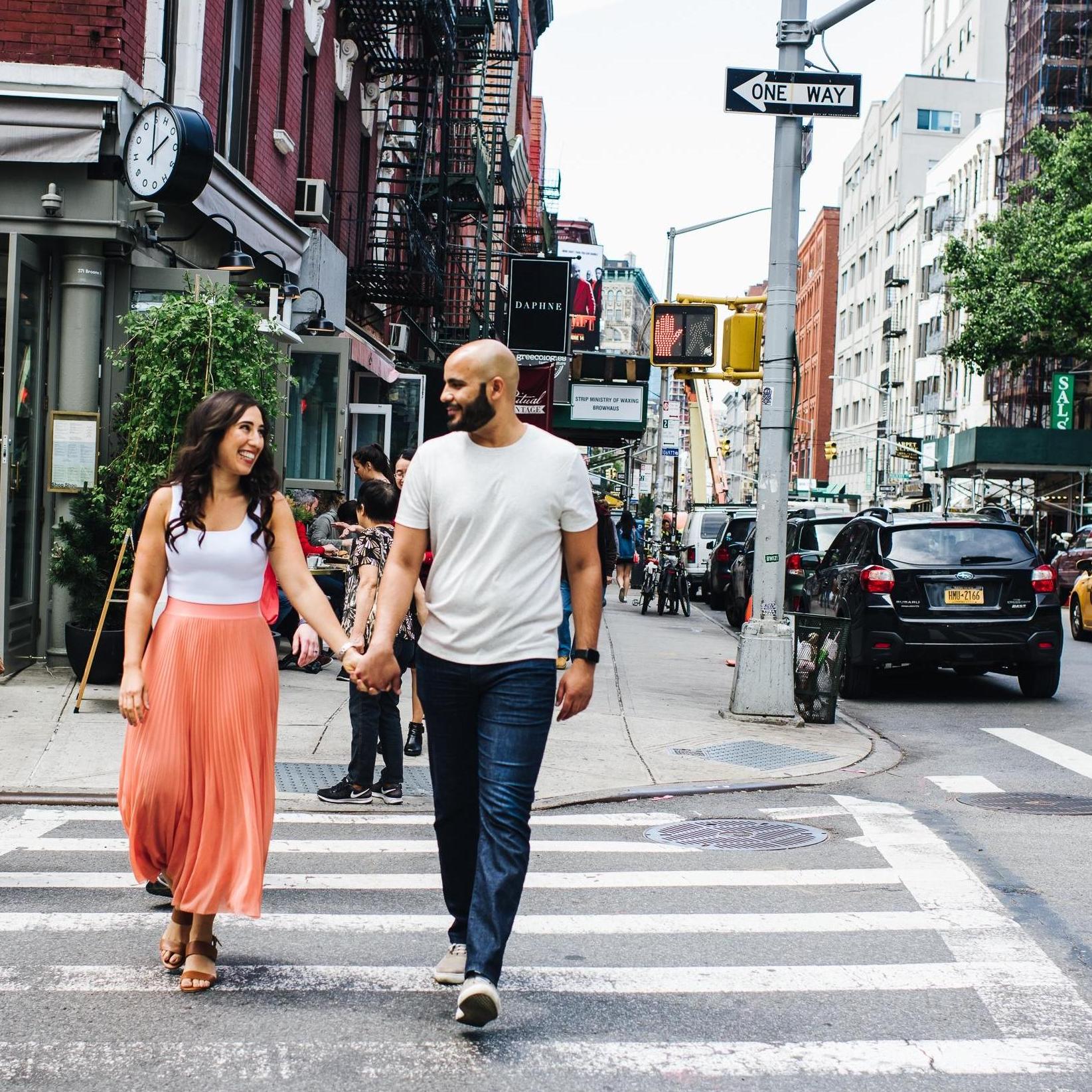 Engagement Photos, Nolita, May 2019.