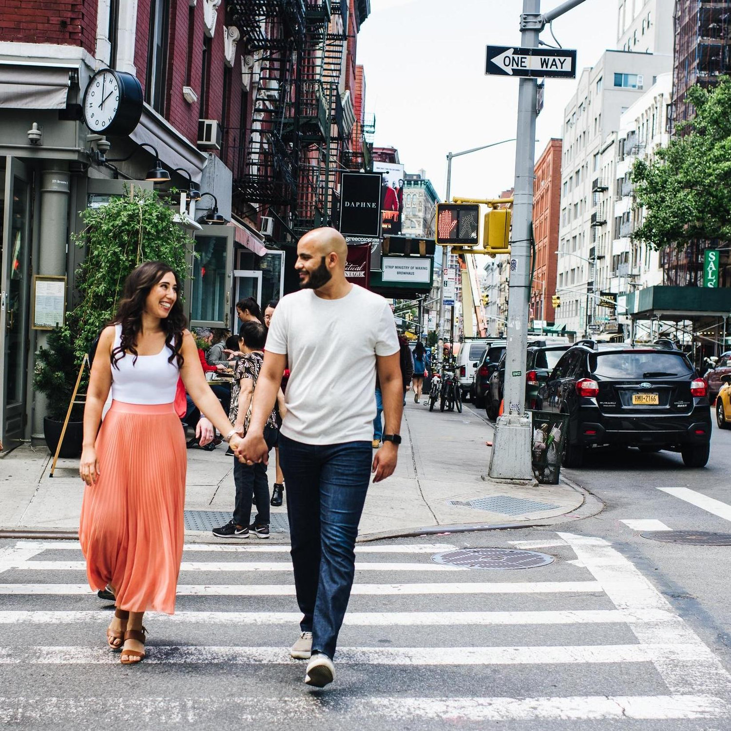 Engagement Photos, Nolita, May 2019.