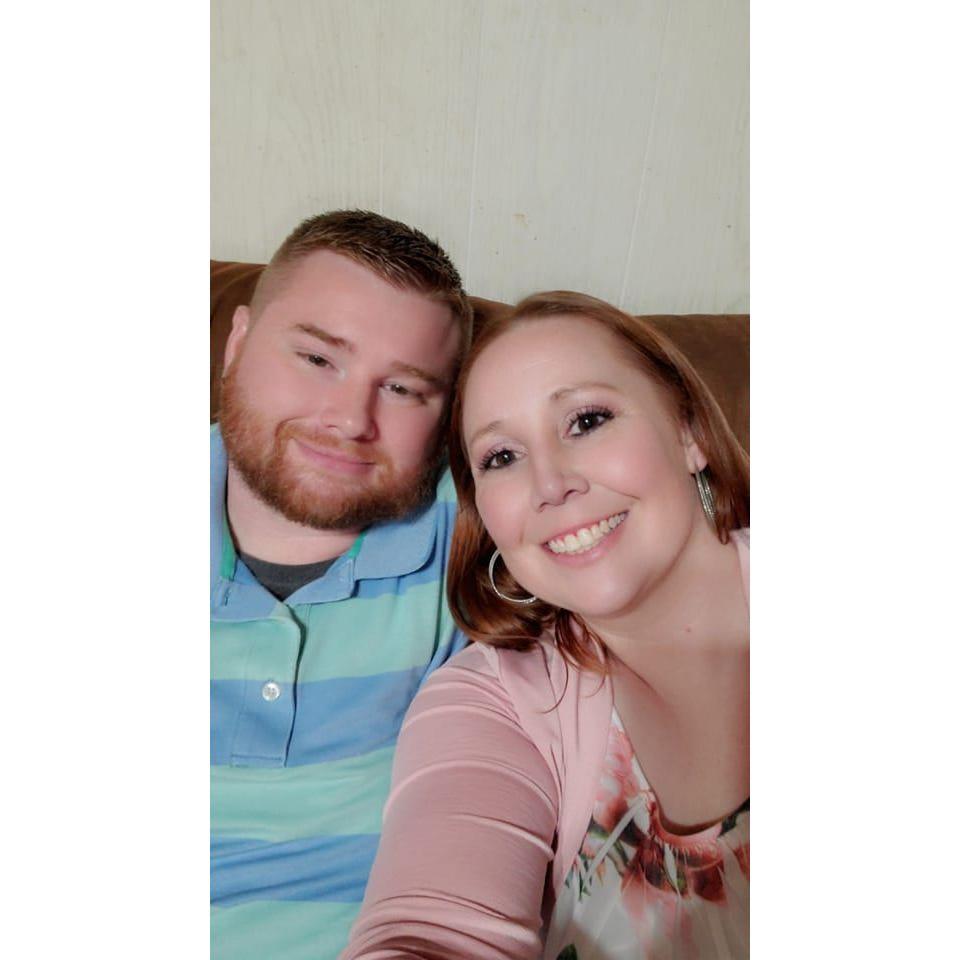 Our First picture together for Easter.