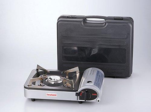 Iwatani Corporation of America Iwatani of America ZA-3HP Portable Butane Stove Burner Medium Metallic