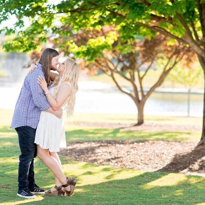One of our engagement photos, taken by KC Photography.