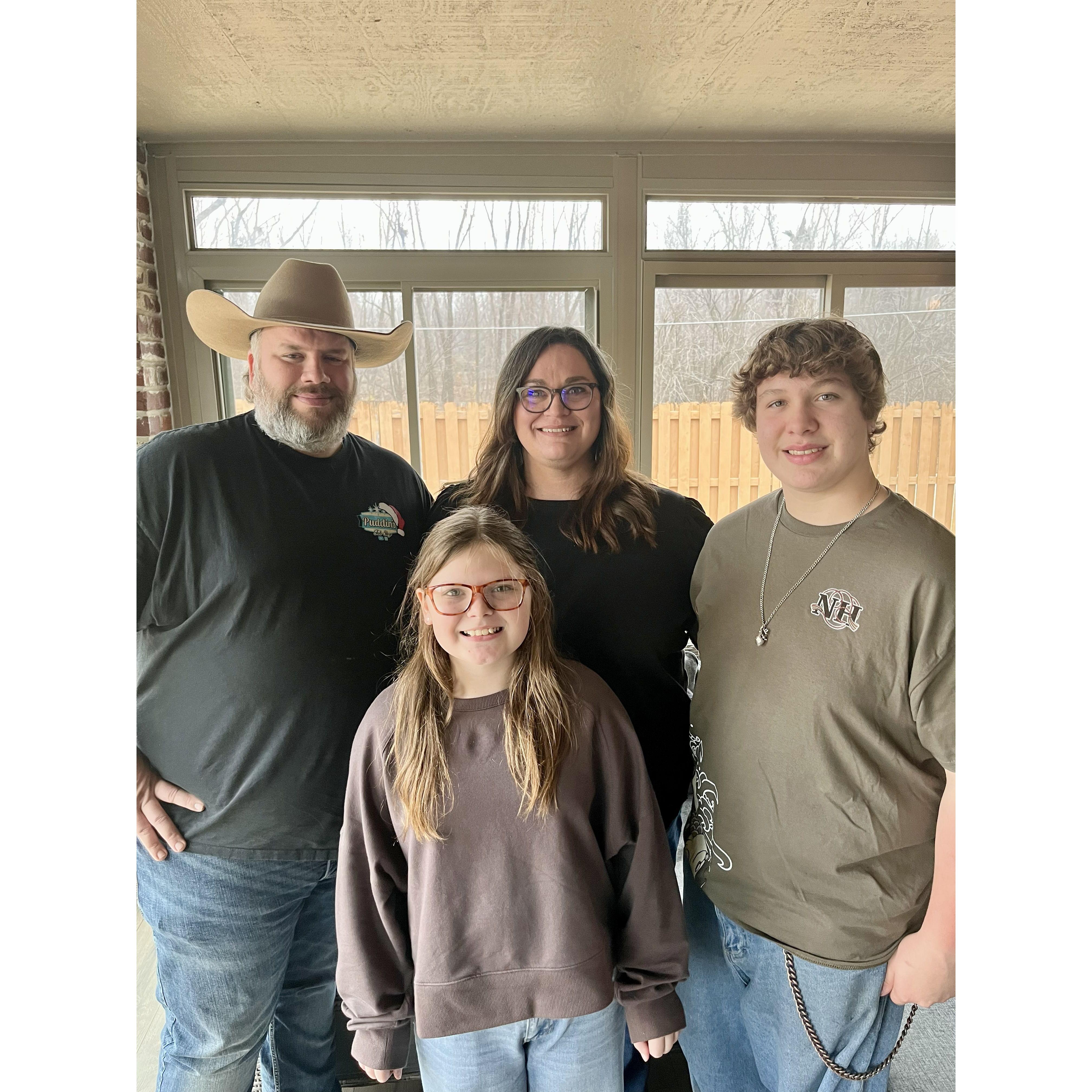 December 25, 2024: Christmas Day at the Chambers house with Bryce and Blakely