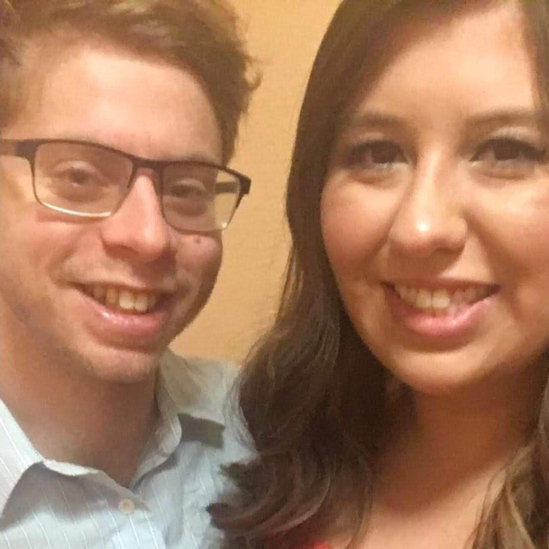 Our first wedding together!
