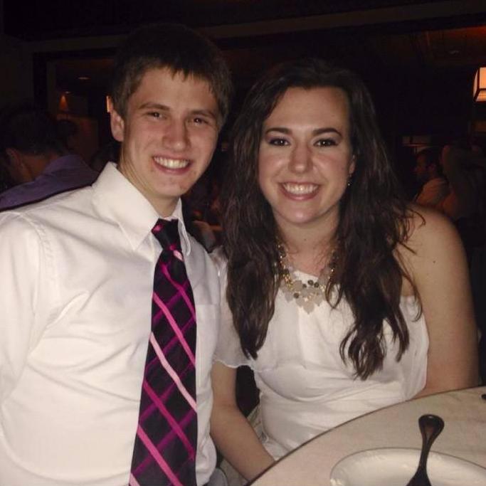 Ashley with her backup date to the UD Spring Semi-Formal | April 2014
