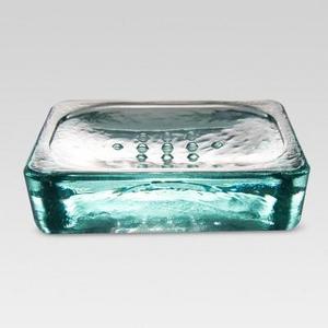 Recycled Glass Soap Dish Clear - Threshold™