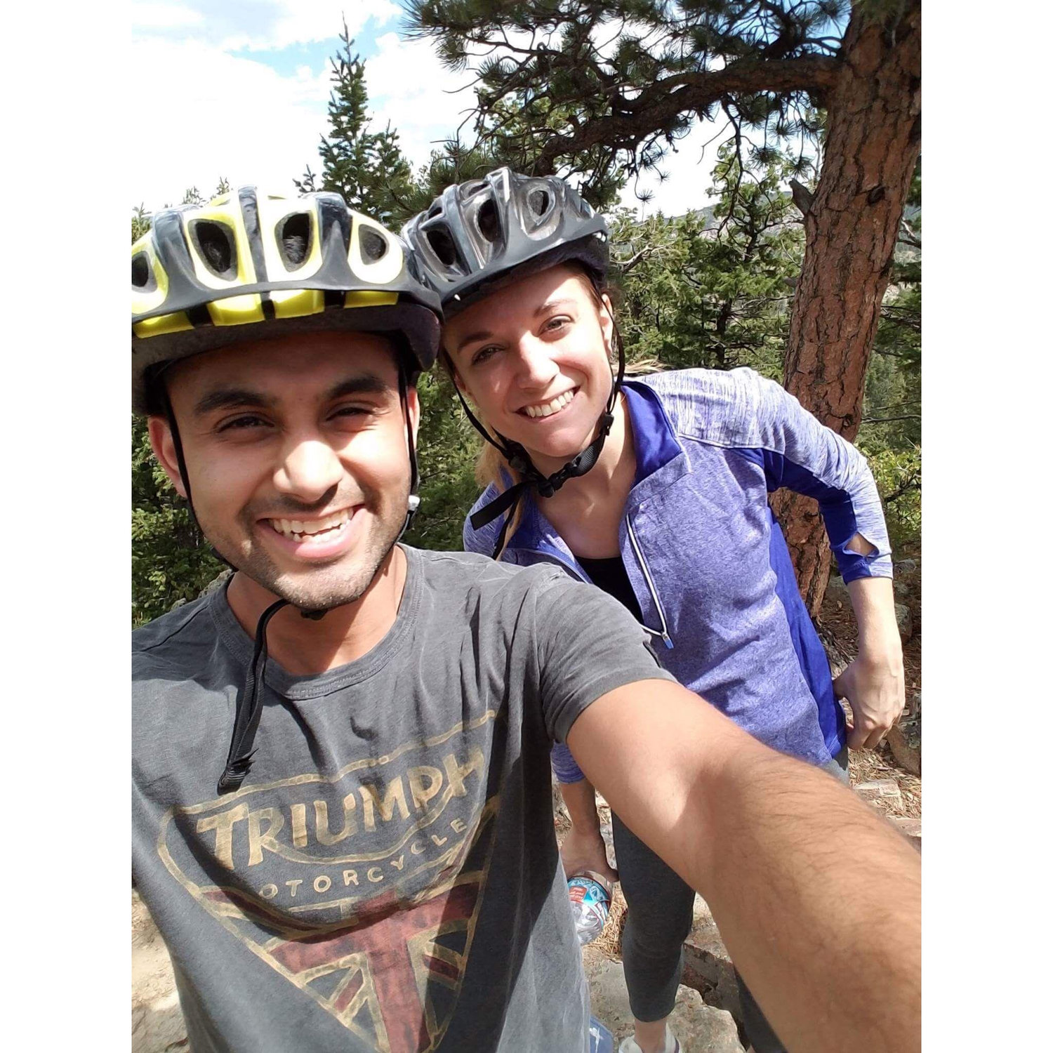 First trip and biking together!