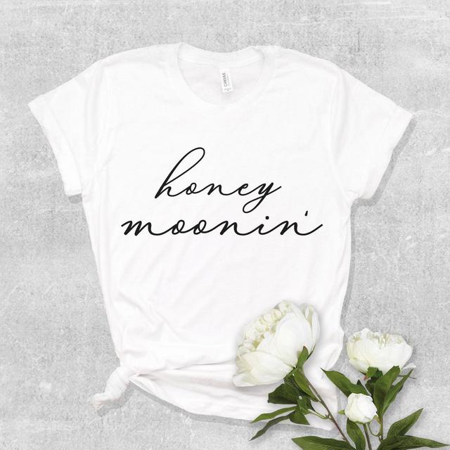 Honeymoon Shirt, Newlywed Shirt, Honeymoonin, Honeymoon Vibes, Newlyweds, Honeymoon, Bride Gift, Just Married Shirt, Bride, Wife SKUBS40
