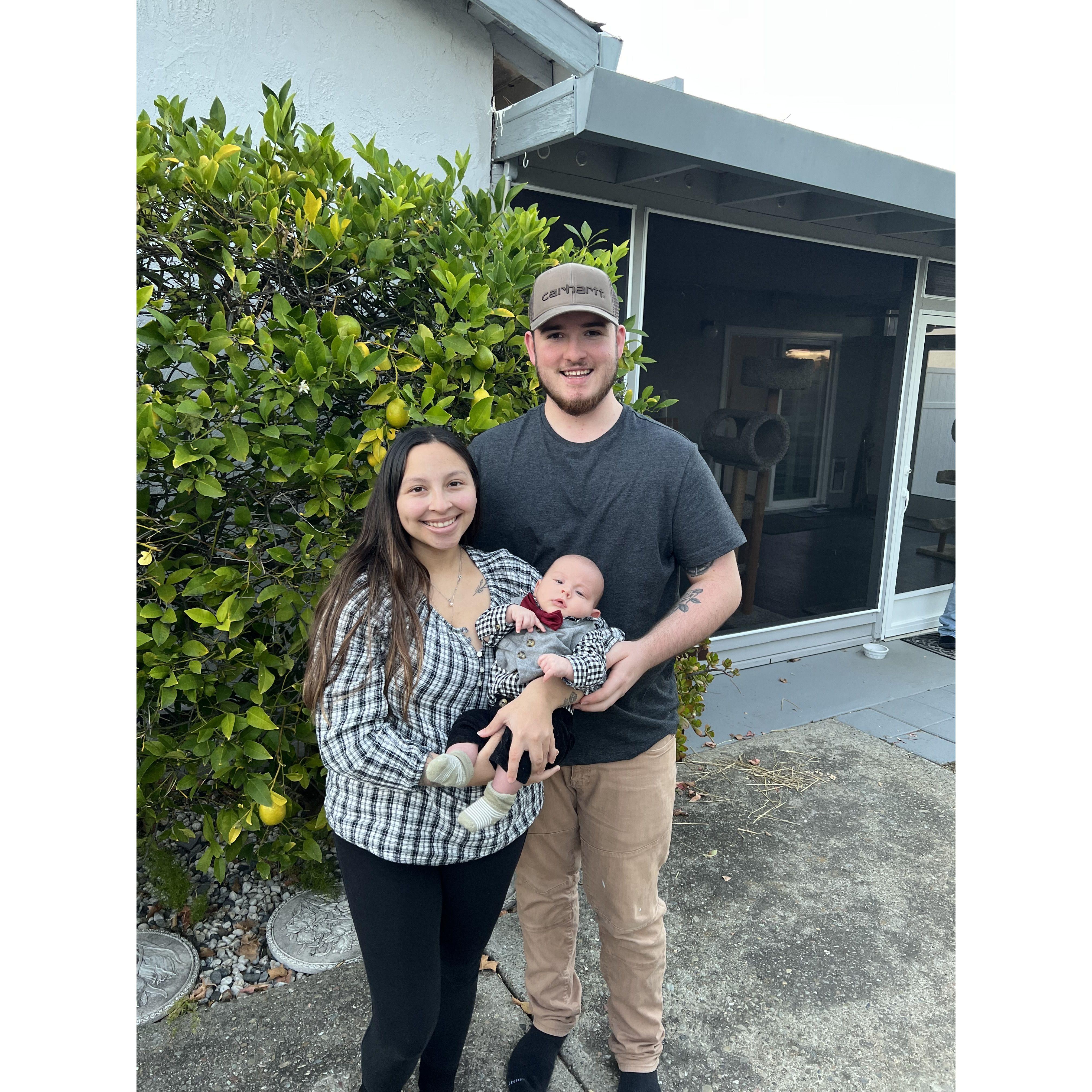 First thanksgiving as a family