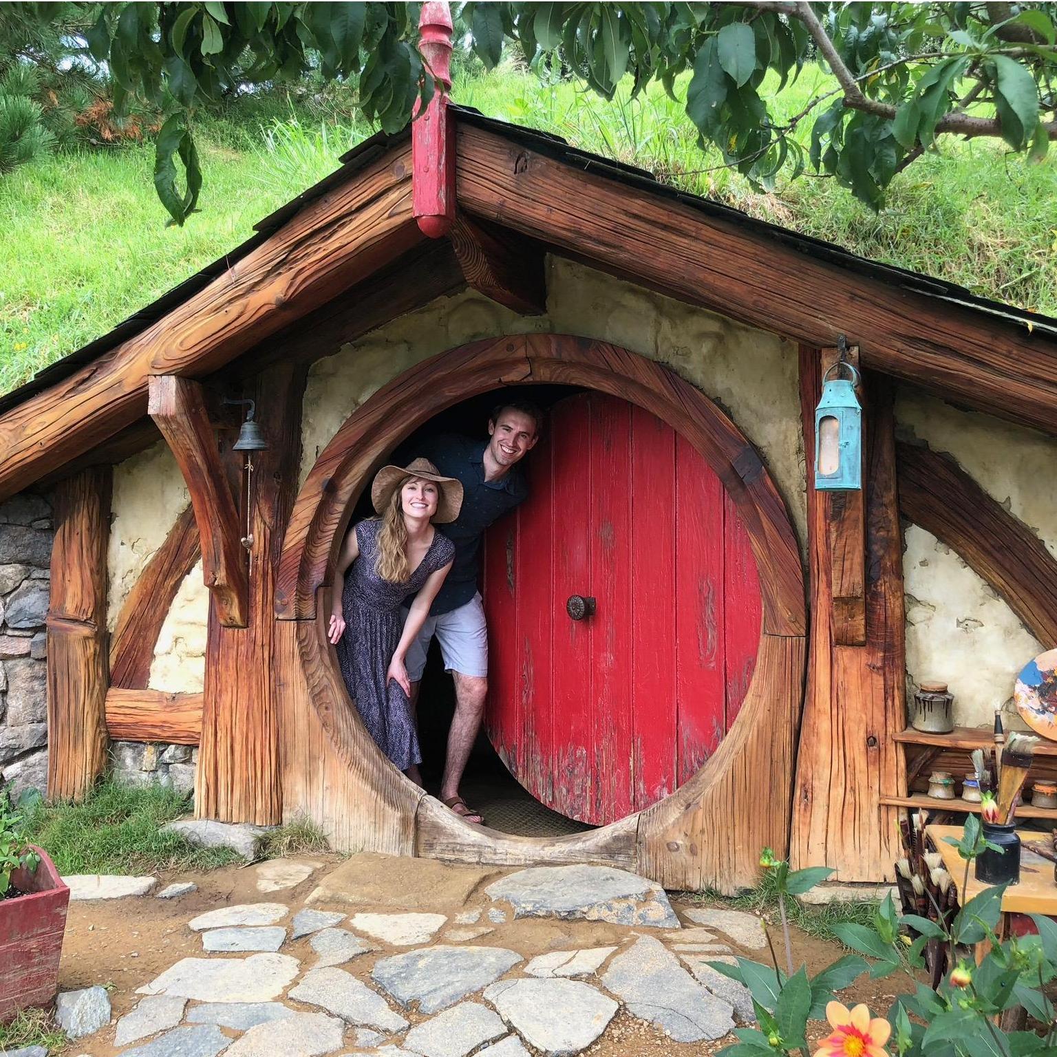 Our favorite place in New Zealand- Hobbiton!