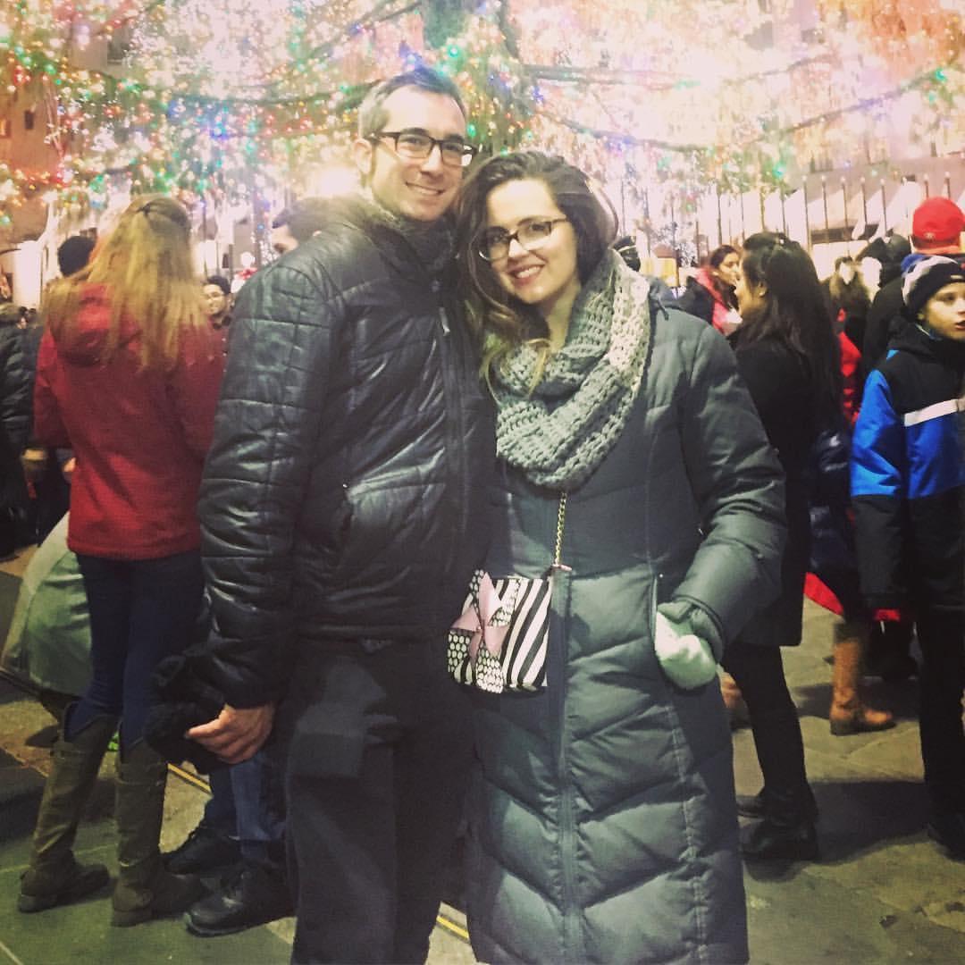 Visiting the Rockefeller Christmas Tree December 2016, right after making our relationship official.
photo cred: Kim Mesa