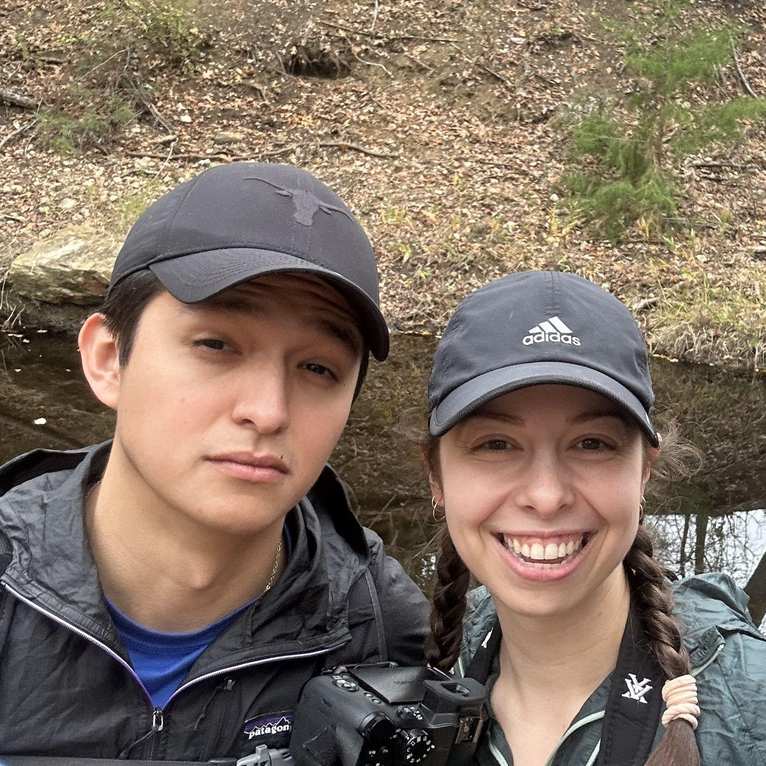 Lockhart State Park, 12/22/25. Went birding with Mara's brother, Sam, so Tony had to mog. Saw a Red-Shouldered Hawk up close, awesome time.