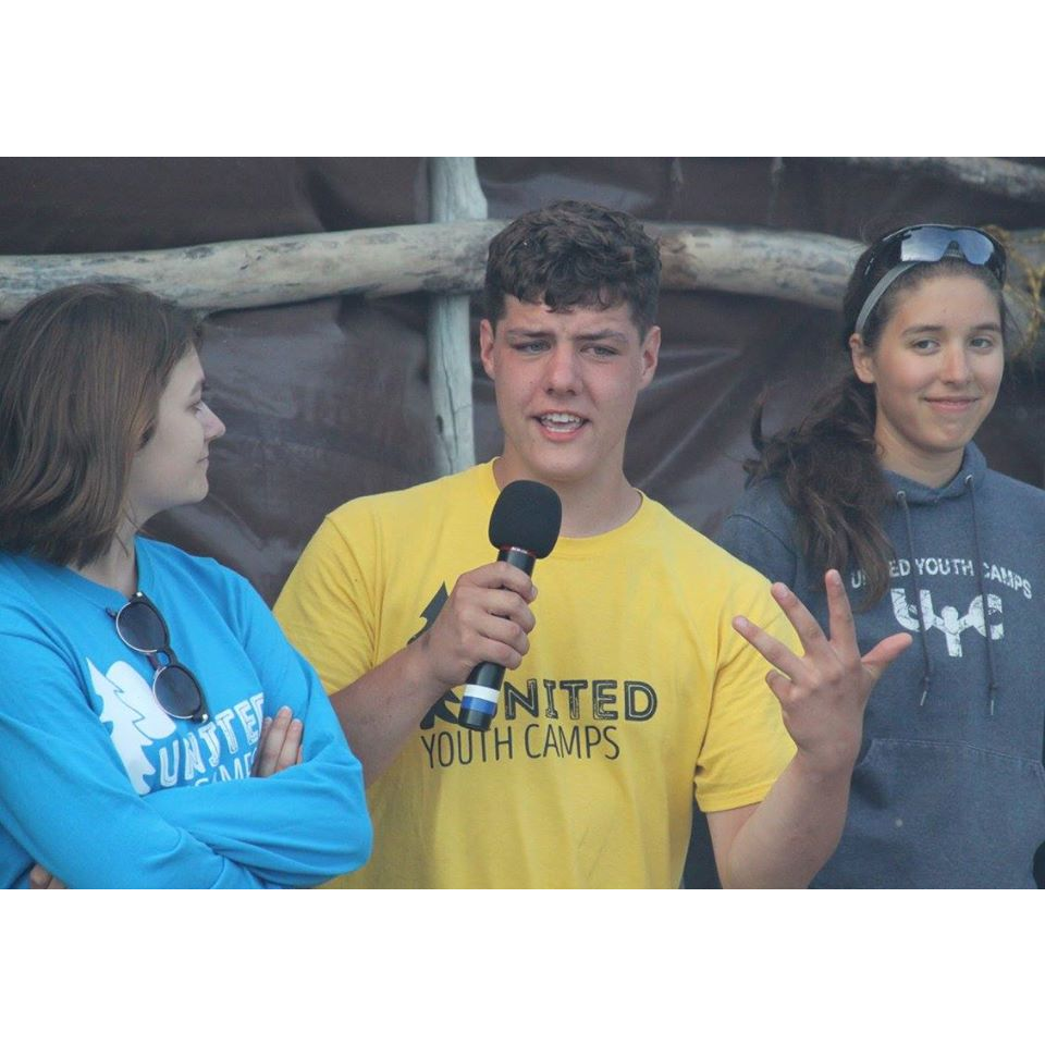 Northwest Camp, 2016. He talked about developing yourself. She talked about learning to laugh in trials. Melody knew what's up.