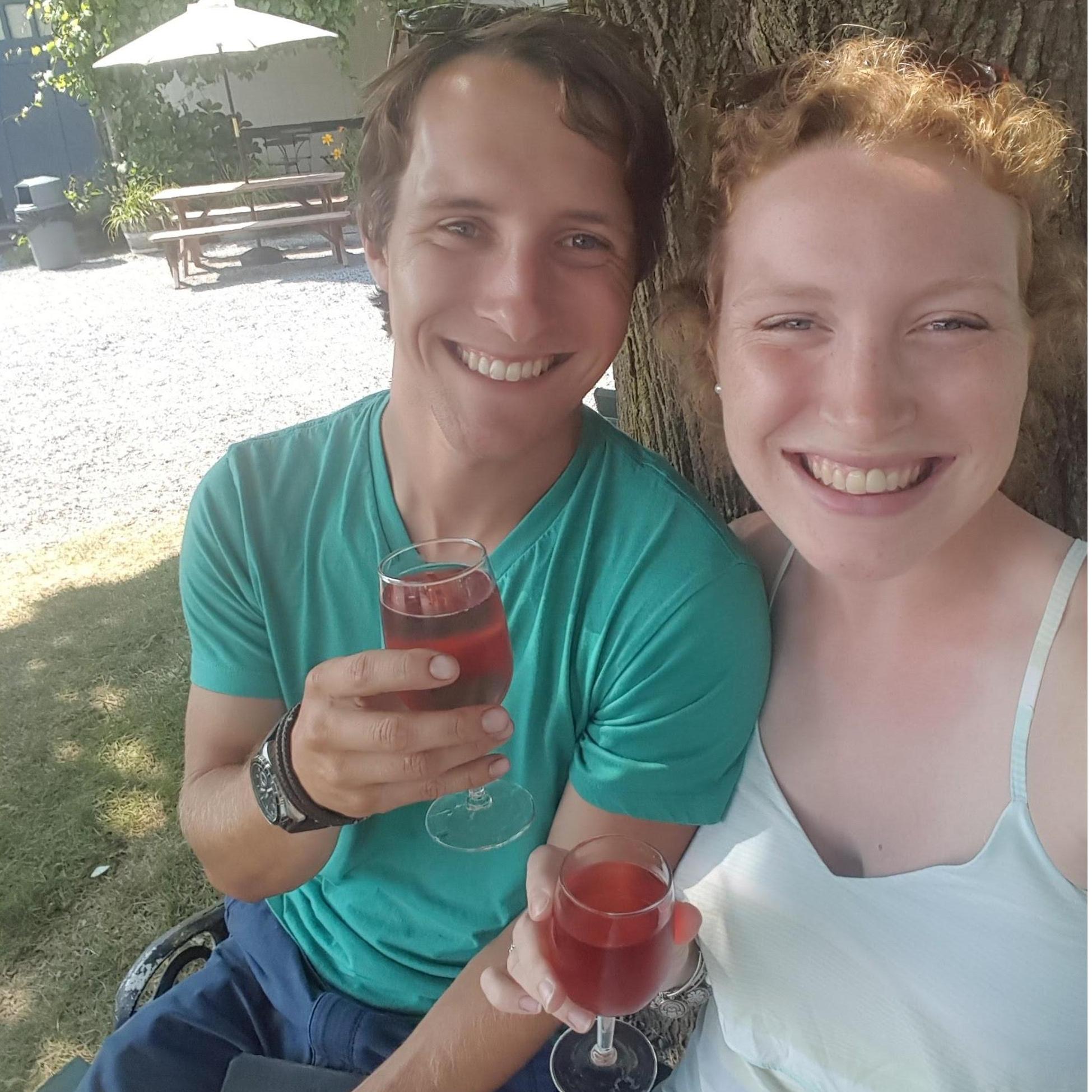 Lukas's first winery!