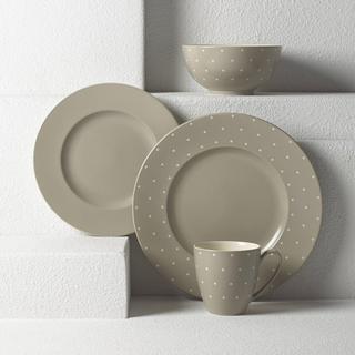 Larabee Dot 4-Piece Place Setting, Service for 1