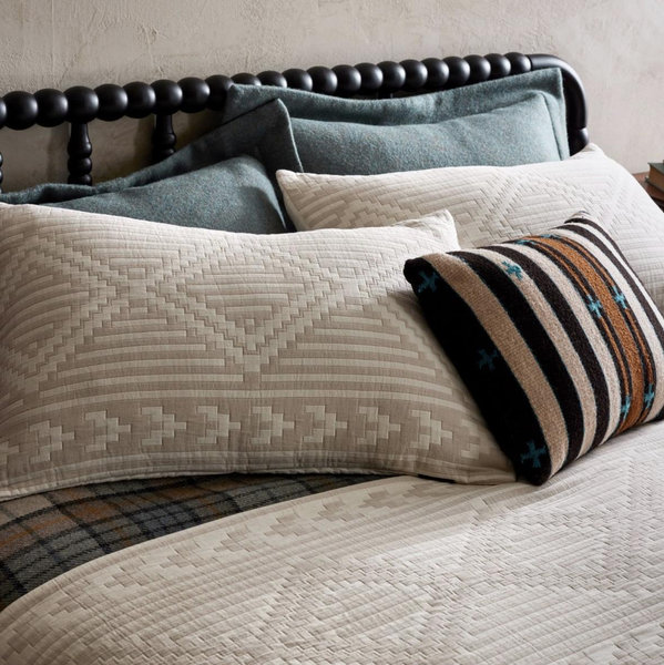 GANADO COTTON MATELASSE COVERLET SET