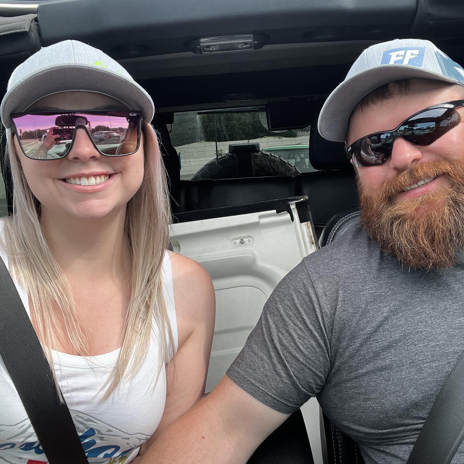 Heading to the first 4th of July celebration of the day