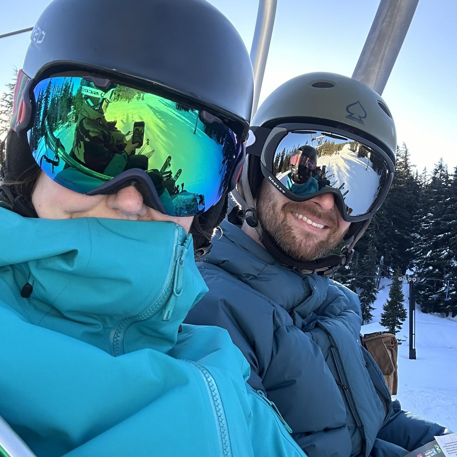 Shredding the gnar on Mount Hood