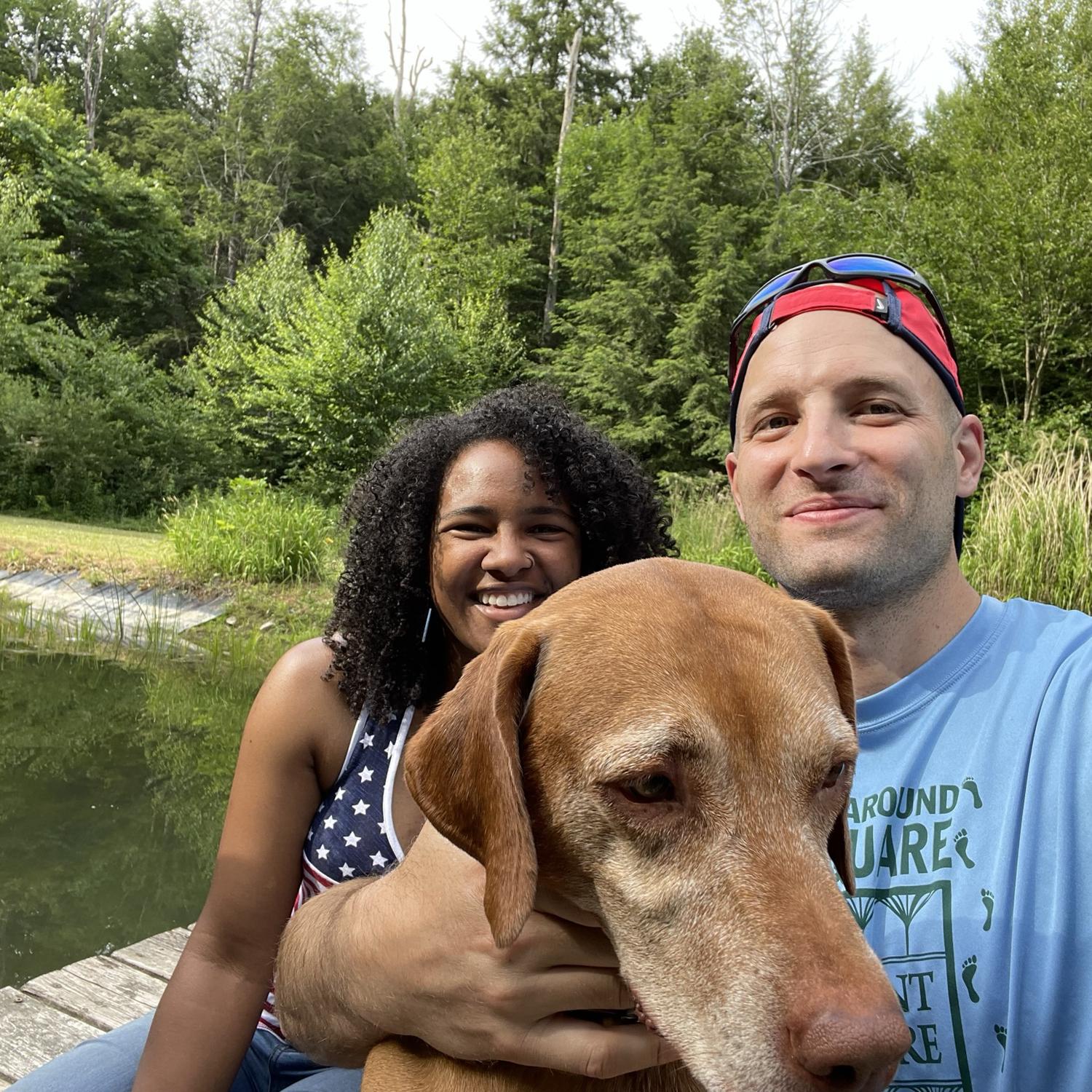 Hanging out at camp in Indiana, PA on the 4th of July, 2022