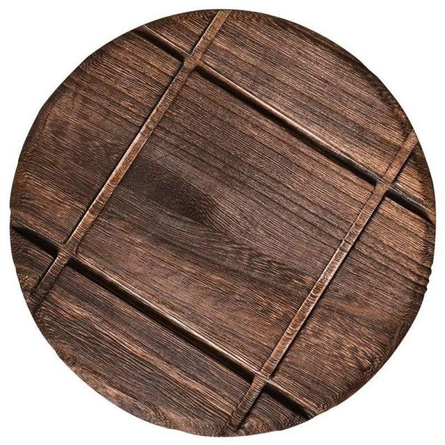 3 Pack 11 Inch Large Wood Trivet for Hot Dishes Pots Vintage Kitchen Trivet Decorative Countertops Stove Trivets