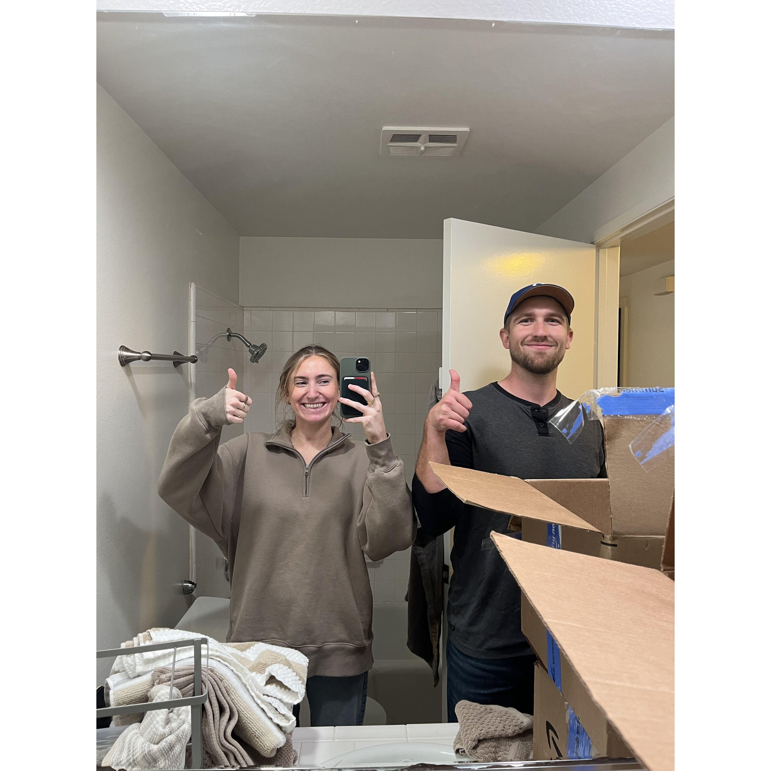 Day we moved in together!