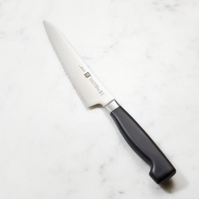 Zwilling ® J.A. Henckels 5.5" Serrated Prep Knife Four Star