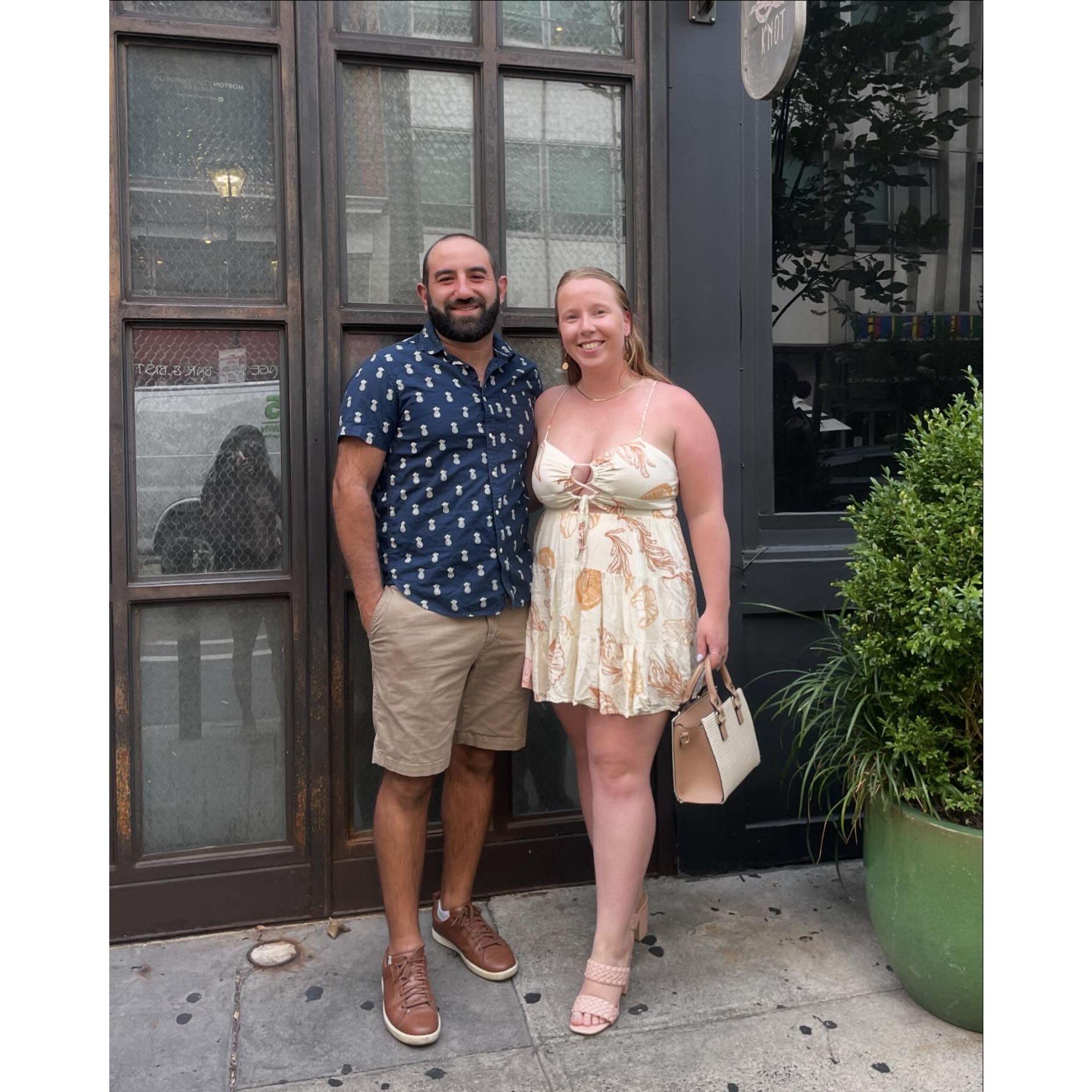 Anniversary dinner