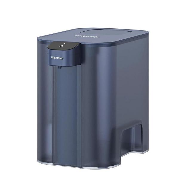 Waterdrop Mega Electric Water Filter Pitcher, Dispenser, 200-Gallon, 5X Times Long-Life Filtered Water Pitchers, NSF/ANSI 42&53&401&372, Reduce Chlorine, Lead, PFAS, 27-Cup, Blue, with 1 Filter