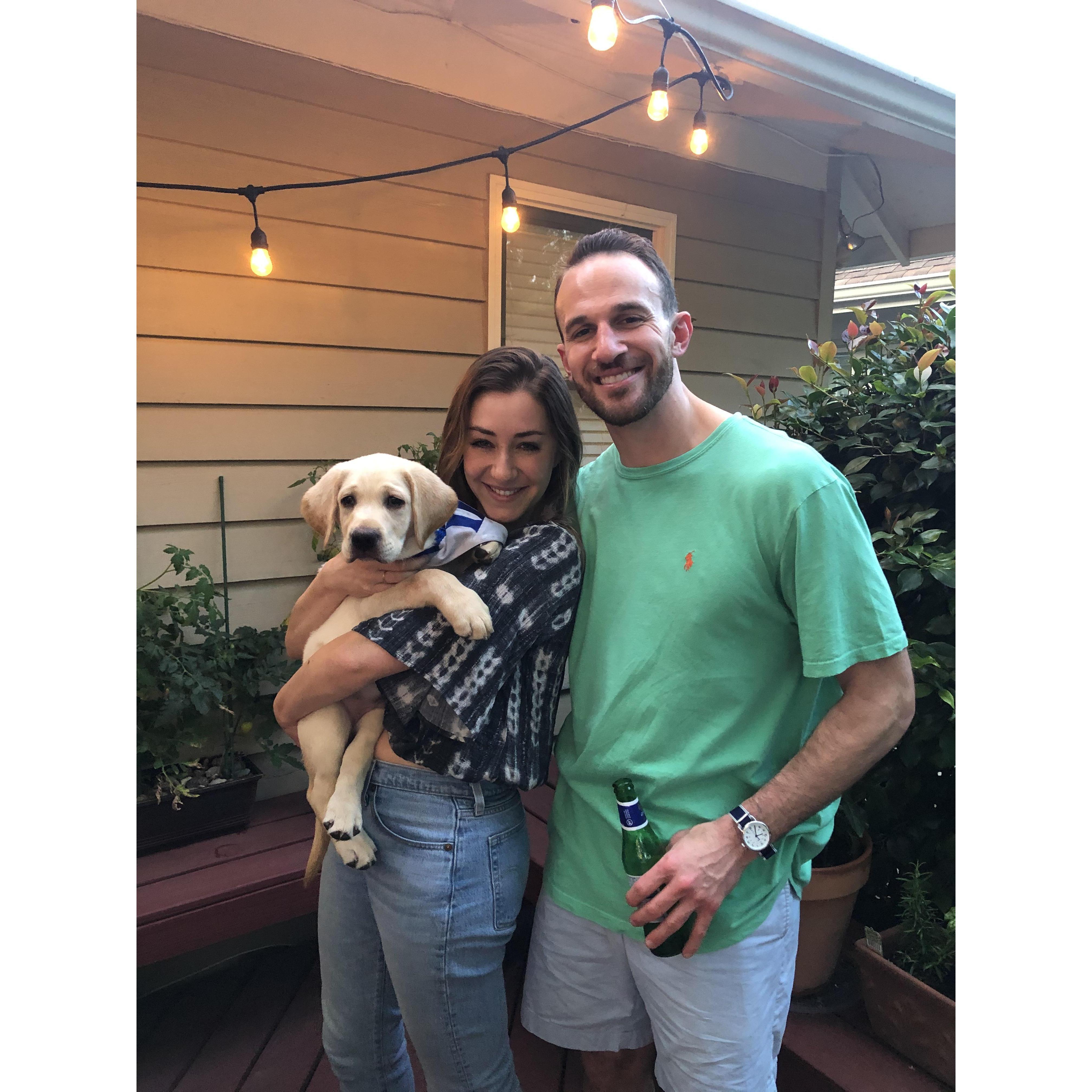 Buck's first bbq
