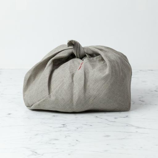 Linen Bento Bag - Natural - Medium