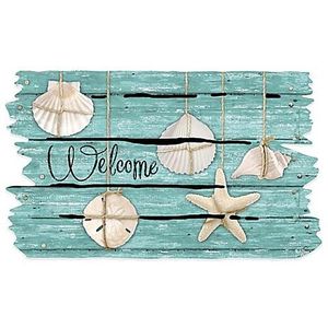 Masterpiece 18-Inch x 30-Inch Seashell Door Mat