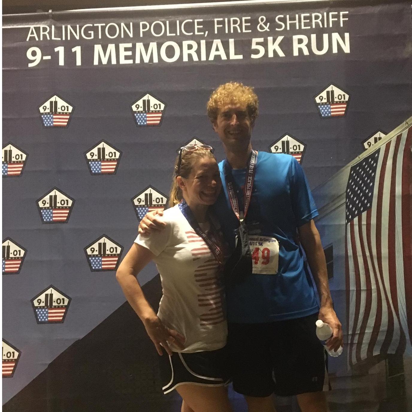 After one of our favorite 5K races - Go Team IRS Investigation Unit!