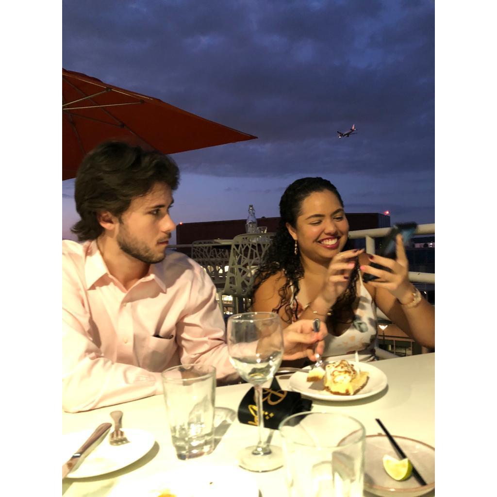 First time celebrating Karla's birthday together.