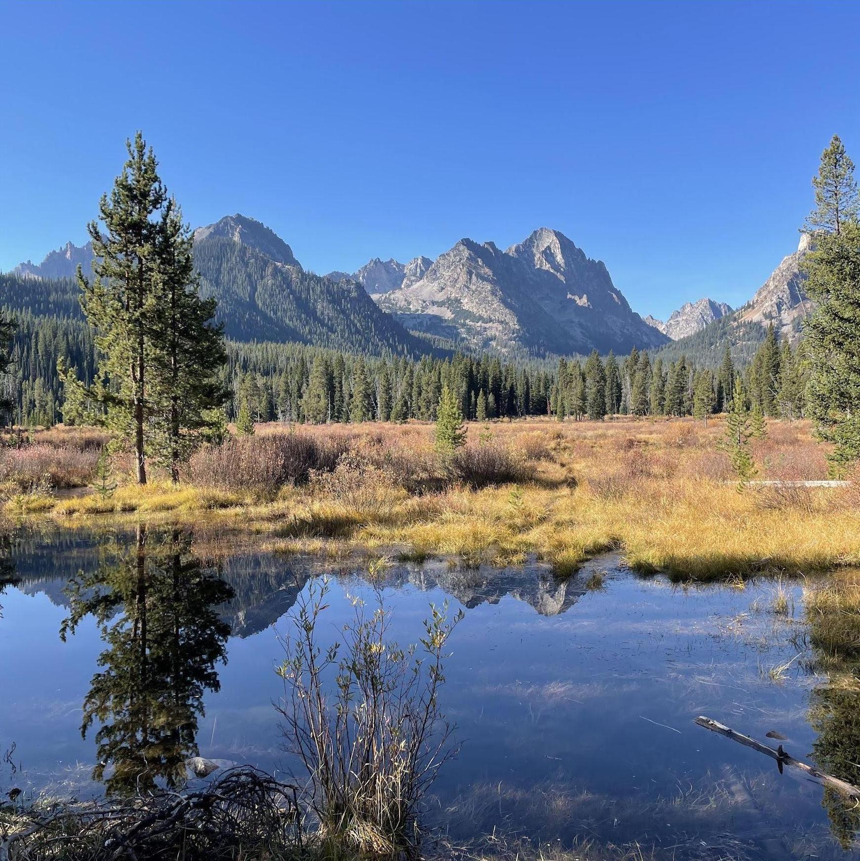 Hortsman Peak from fishhook crick trill