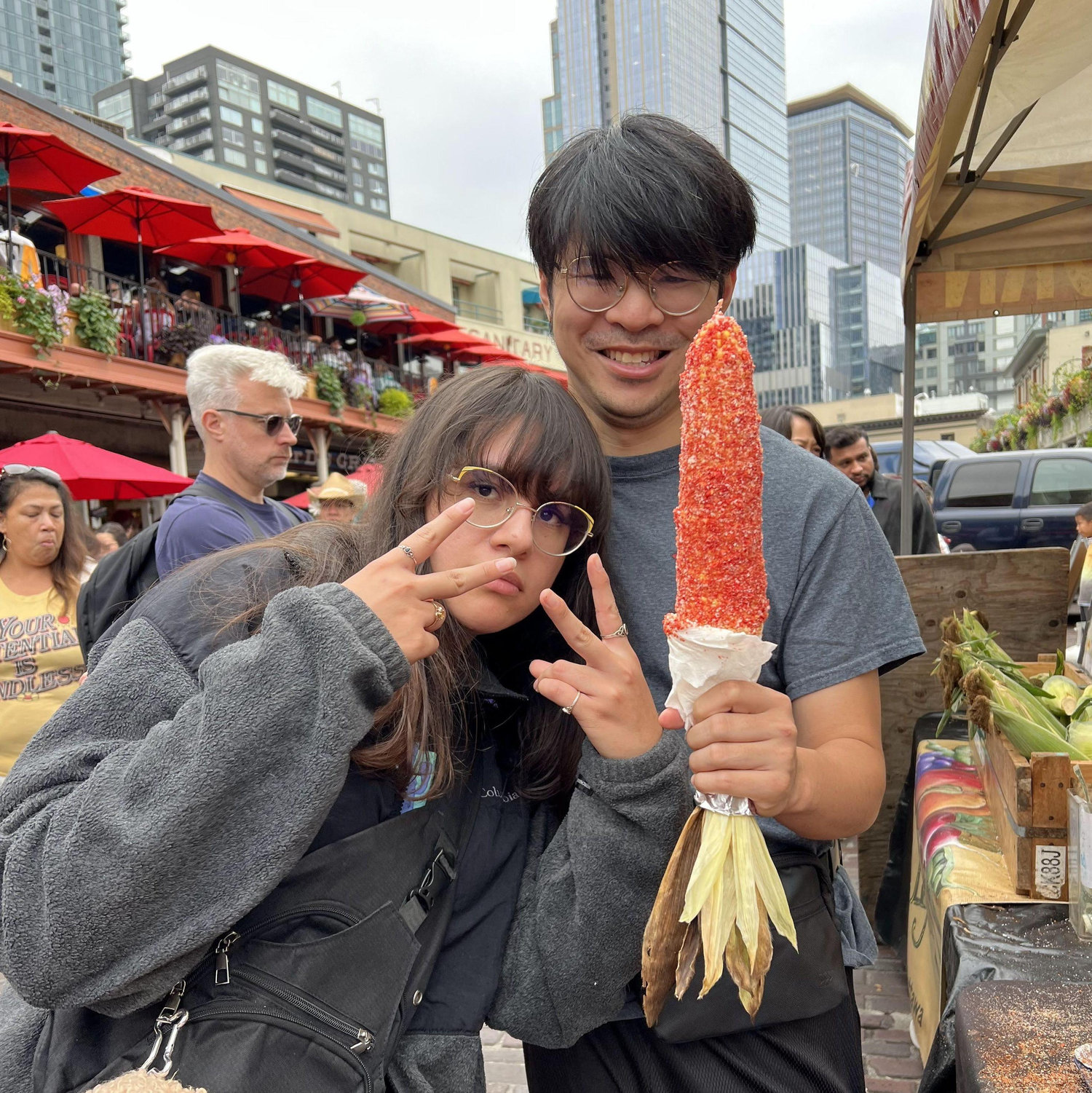 Corn you believe we decided to stay together forever? Wow!