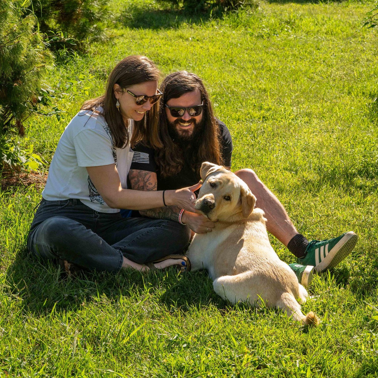 August 2025 - This was when we met Rusty for the first time at Warrior Canine Connection's HQ in Maryland.