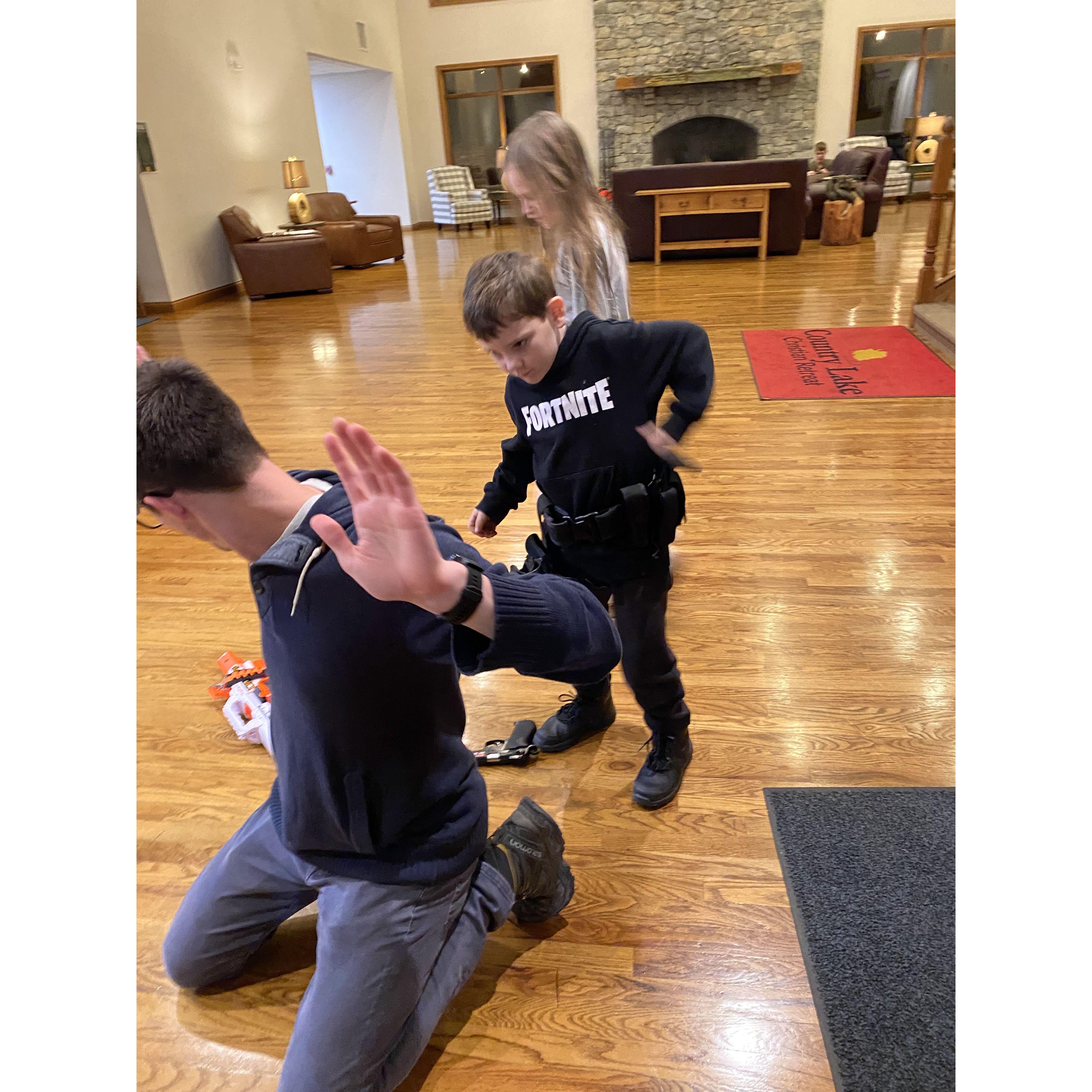 The Knecht cousins have welcomed Ben to the fam. In their own way.