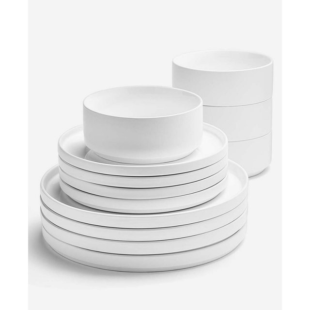 The Cellar Morgan Stackable 12-Pc. Dinnerware Set, Service For 4