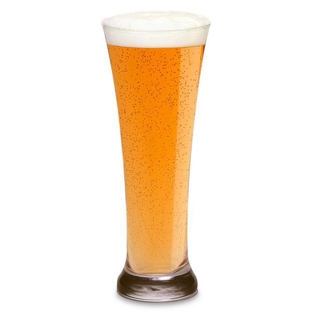 Luigi Bormioli Michelangelo Masterpiece Sparks Pilsner Glasses (Set of 4)