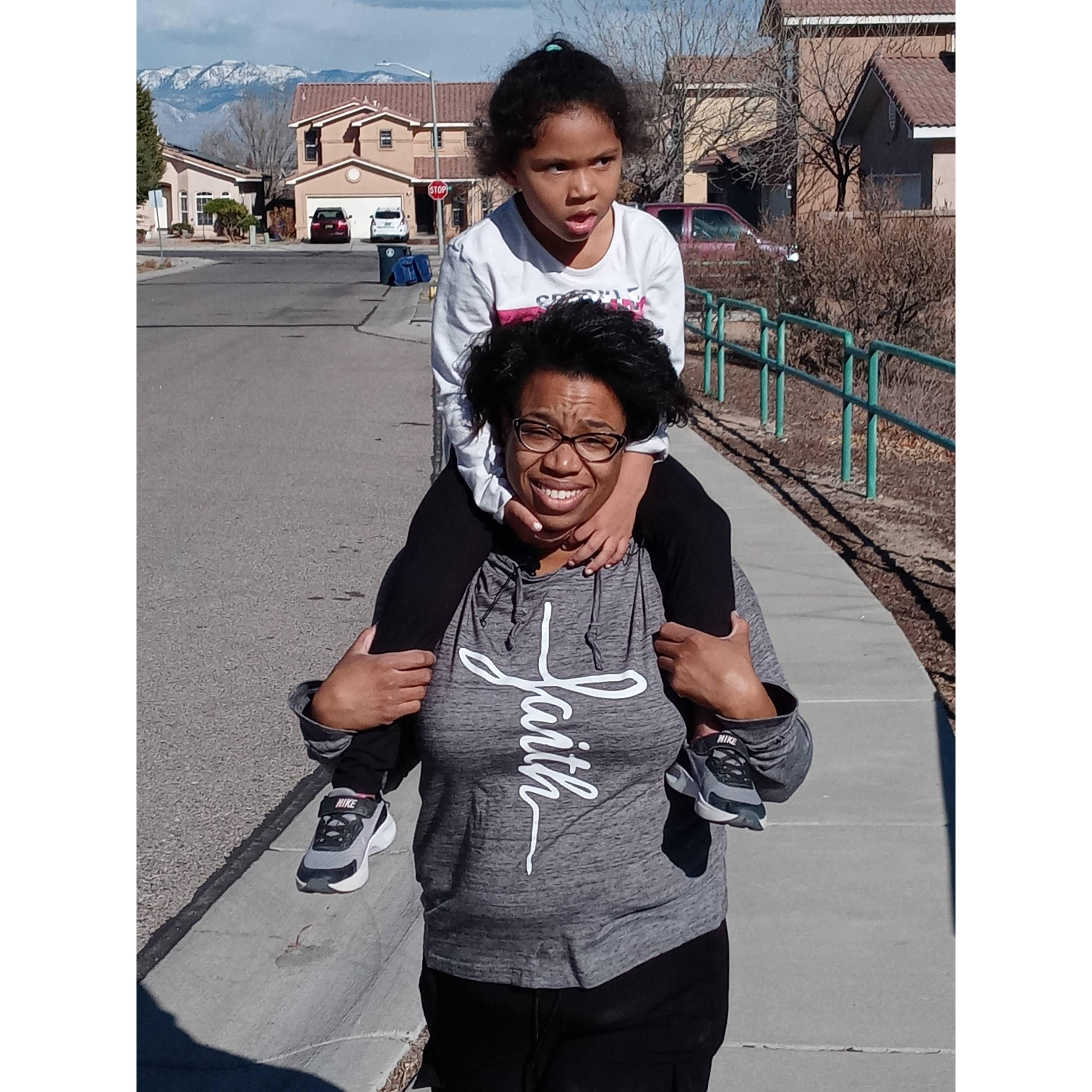Kendra and MacKena